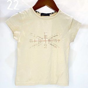 Burberry Faded Union Jack T-Shirt Size 5